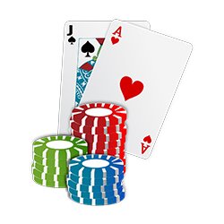 Blackjack Cards and Chips