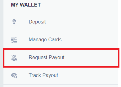 Request Payout