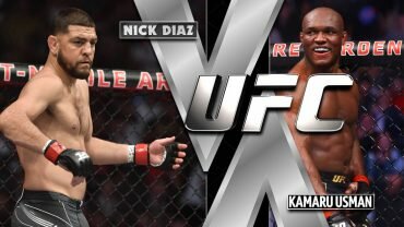Nick Diaz V Kamaru Usman UFC Background