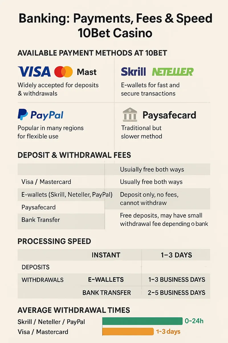 Banking infographic
