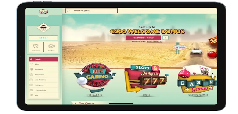 777 Casino Mobile screenshot