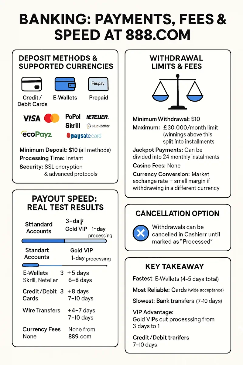Banking infographic