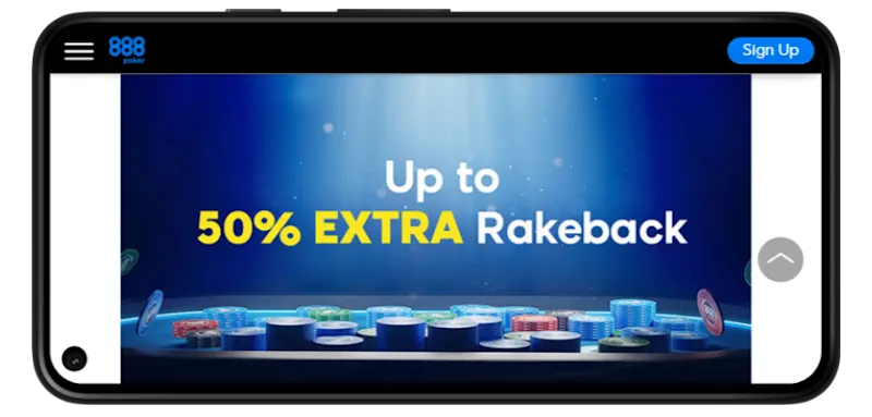 888poker Casino Mobile Play screenshot
