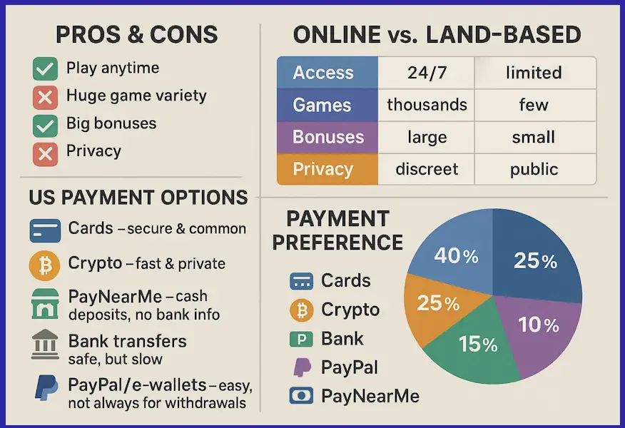 Why US Players Prefer These Casinos Infographic