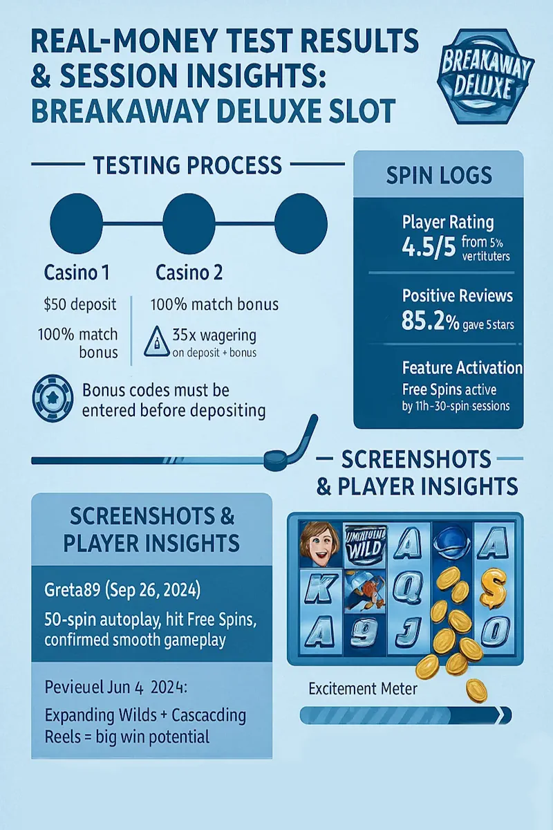 Real-Money Test Results infgoraphic