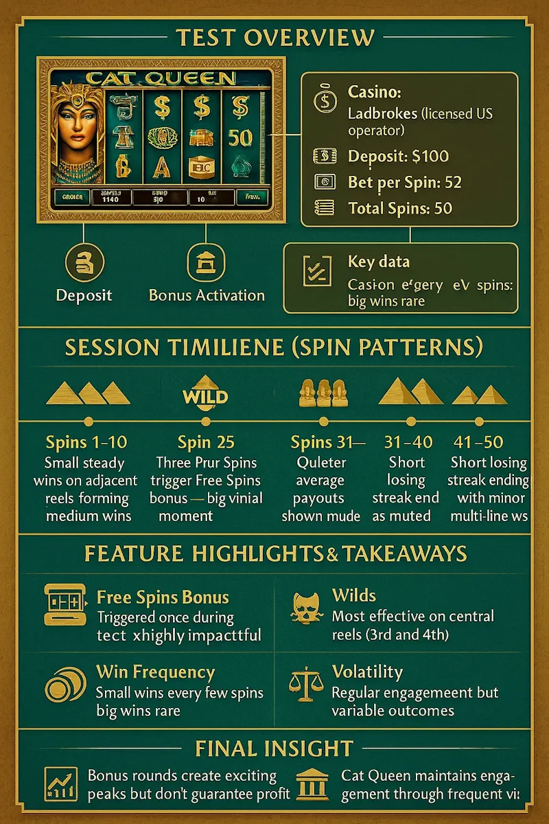Real-Money Test Results infographic