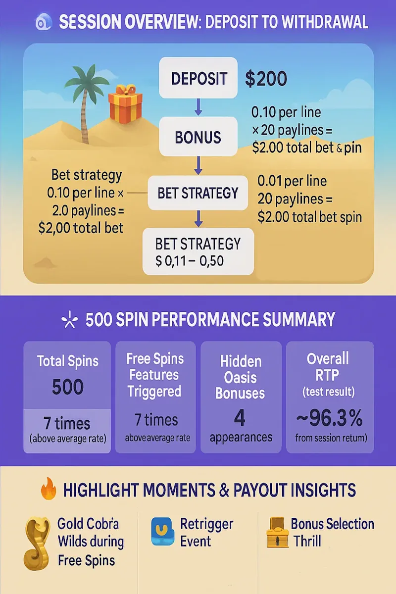 Real-Money Test Results infographic