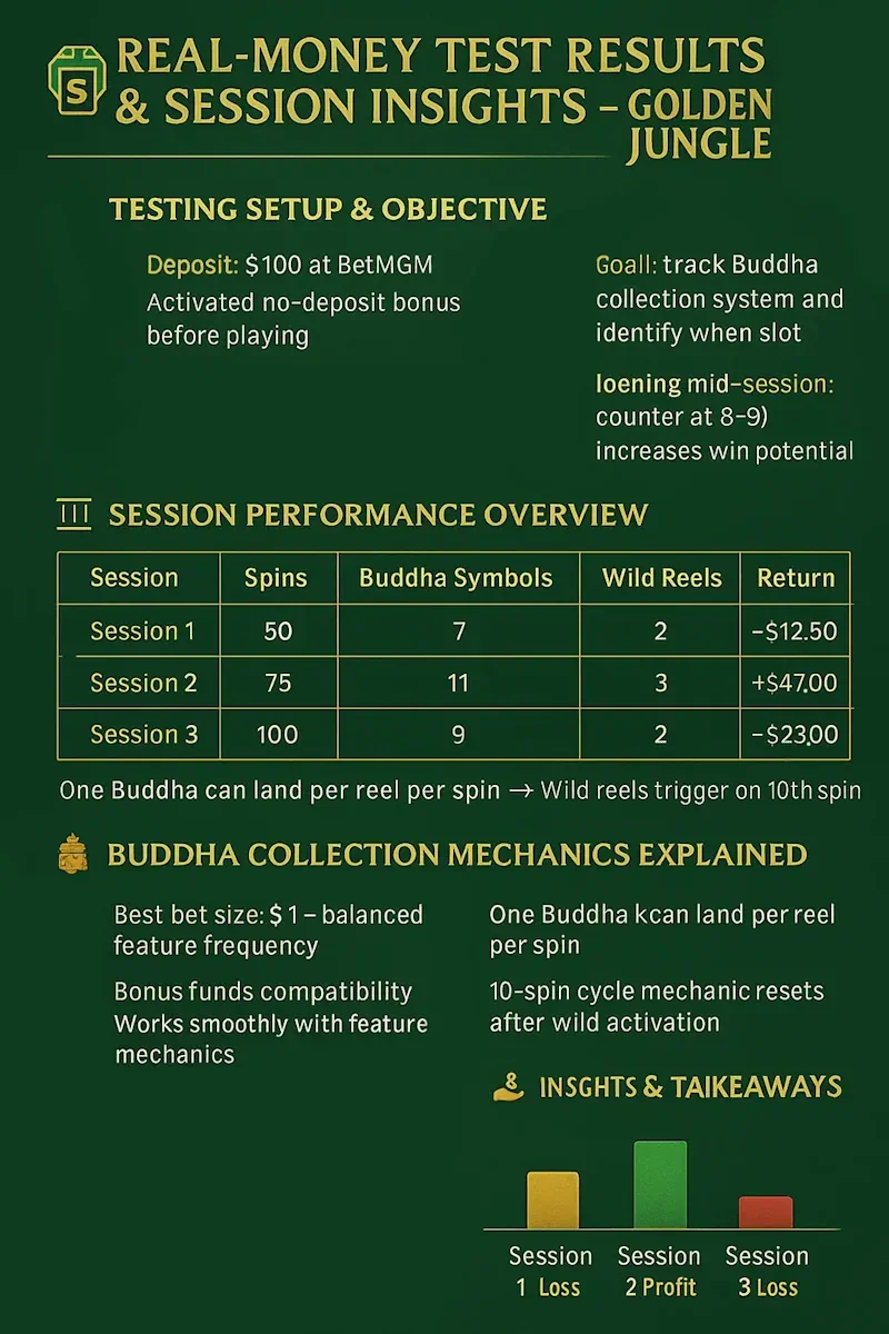 real-Money Test Results  infographic
