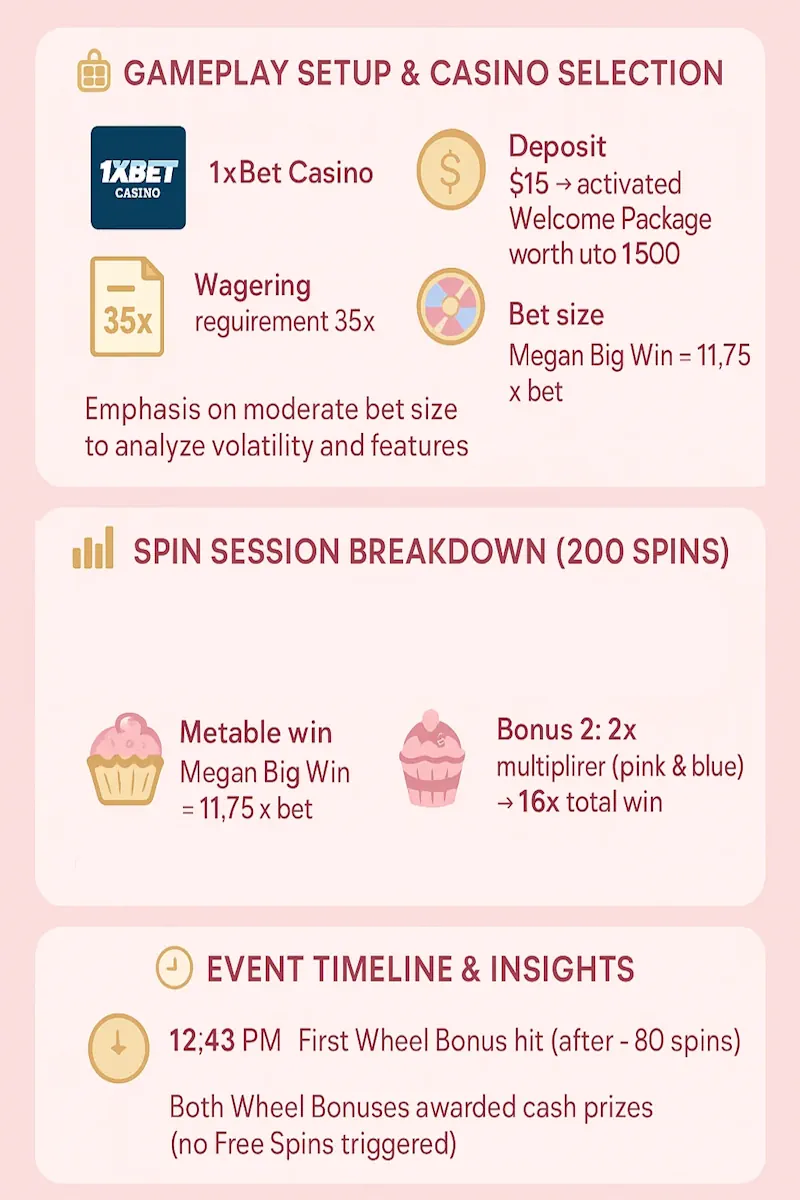 Real-Money Test Results infographic