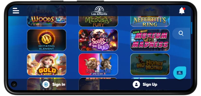 Las Atlantis Casino Slots screenshot