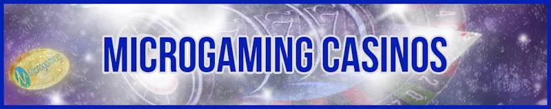 Top 5 Microgaming Casinos banner