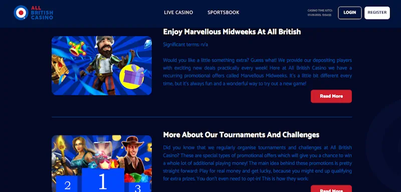All British Casino screenshot