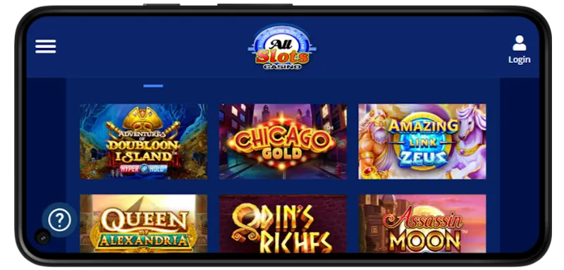 All Slots Casino >Mobile Play screenshot