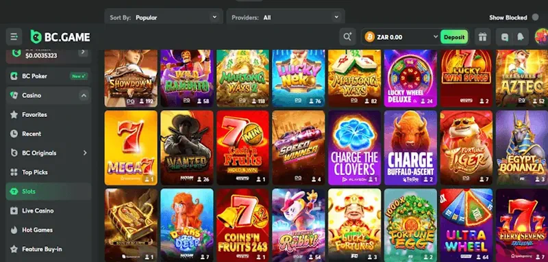 BC.Game Casino screenshot