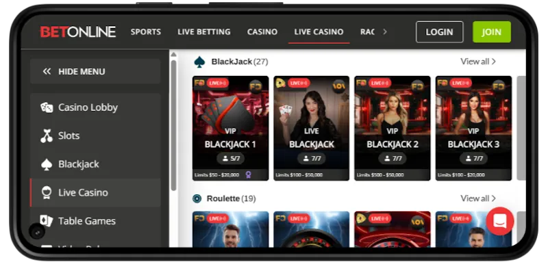 Super Slots Casino Live screenshot