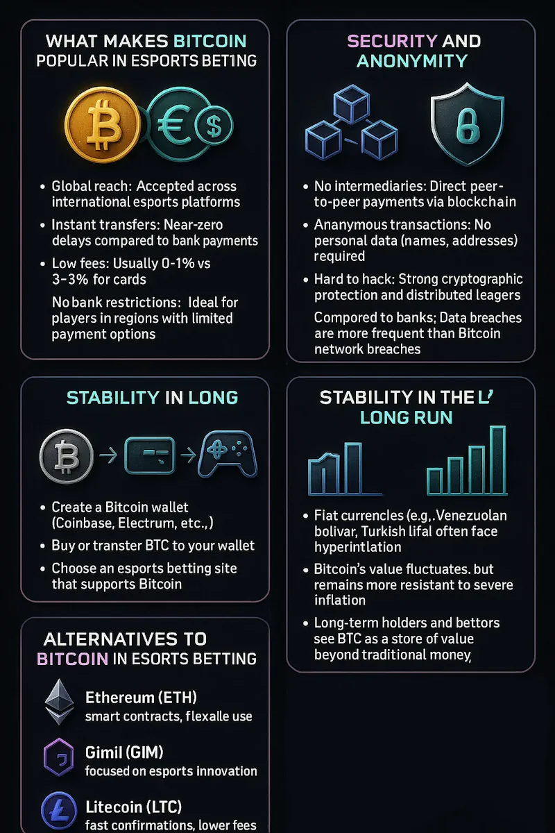 Popularity of Bitcoin infographic