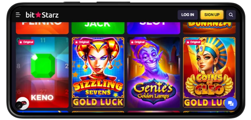 BitStarz Casino Mobile Play screenshot