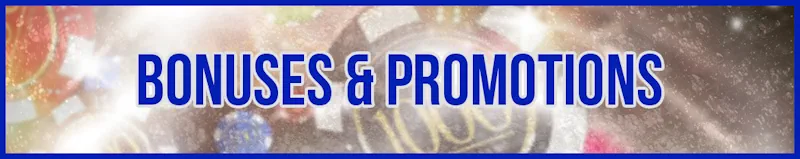 Bonuses Promotions banner