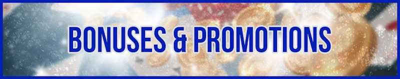 Bonuses Promotions banner