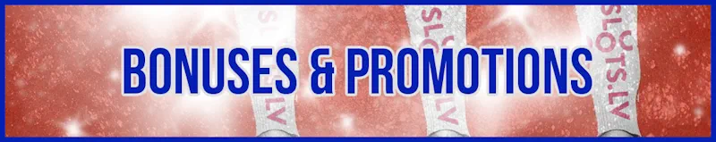 Bonuses banner