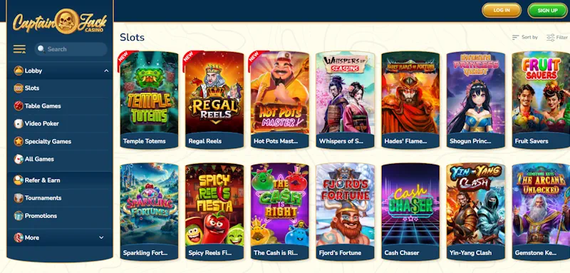 Captain Jack Casino Slots screenshot