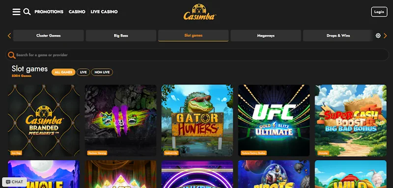 Casimba Casino Slots screenshot
