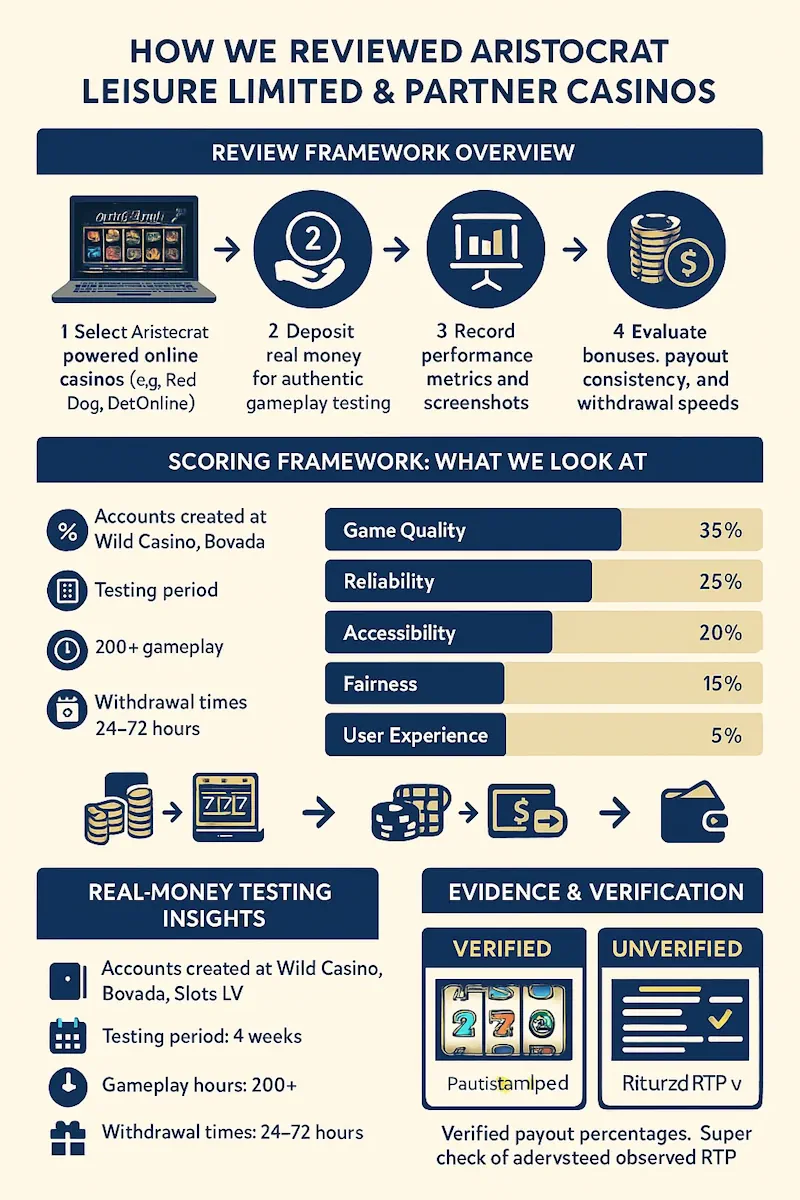 casino aristocrat infographic