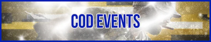 COD Events banner