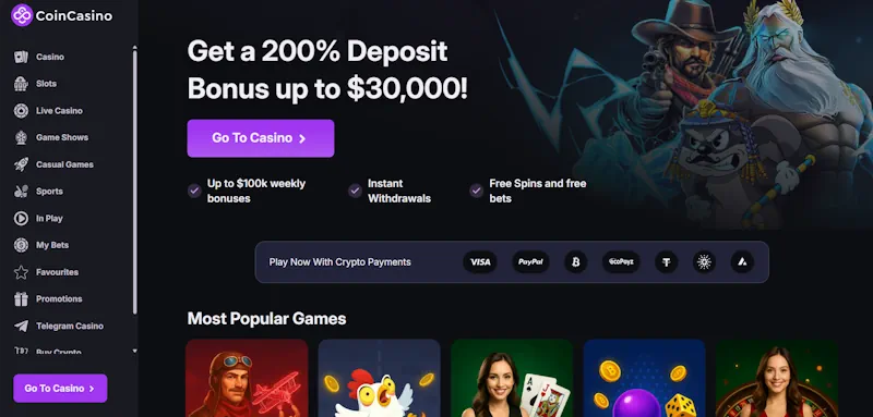 Coin Casino screenshot