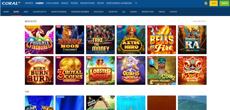 coral Casino Slots screenshot