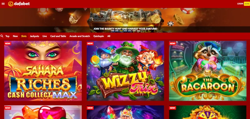 Dafabet Casino Slots screenshot