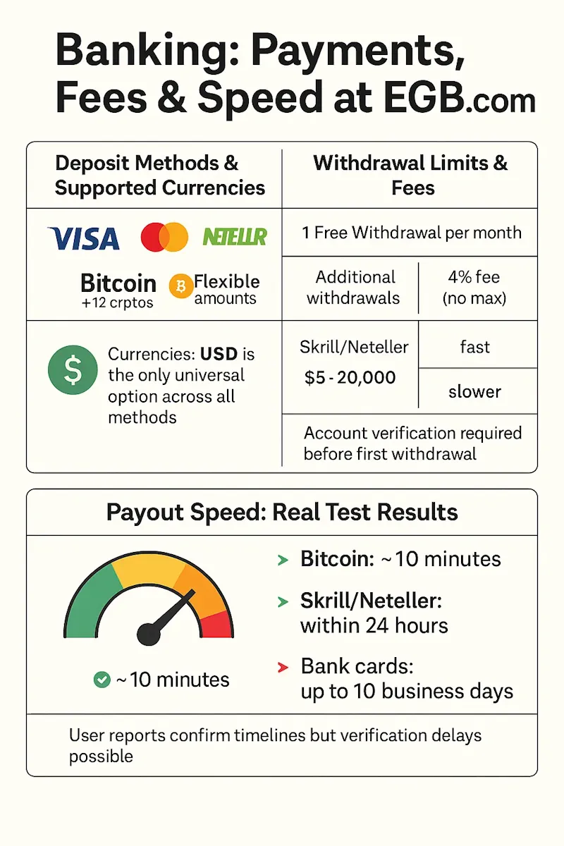 Banking infographic