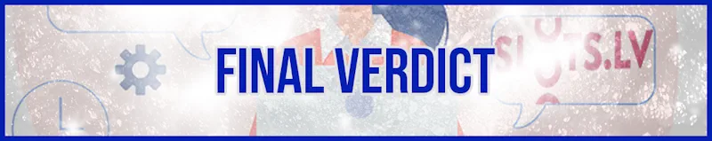 Verdict banner