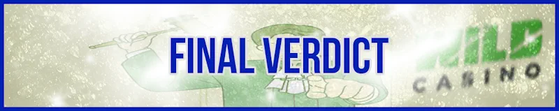 Verdict banner