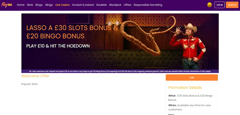 Foxy Casino Welcome Bonus screenshot