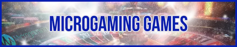 Best Microgaming Games banner