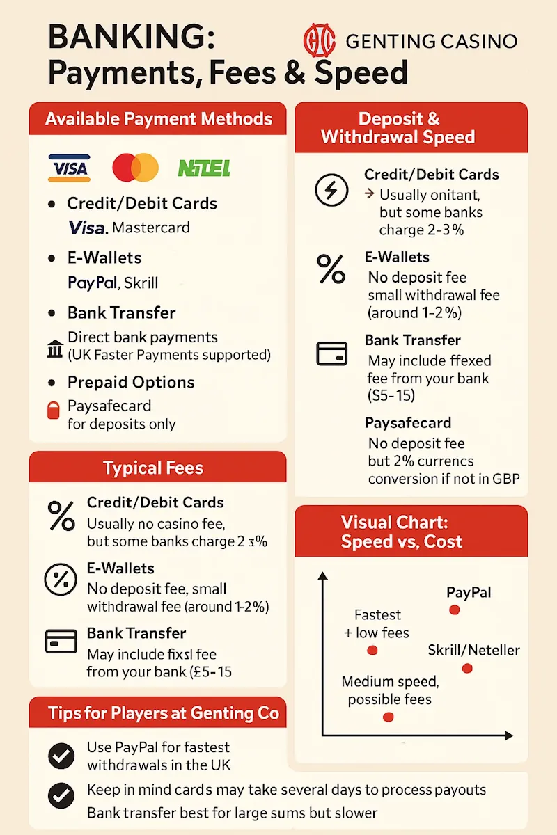 Banking infographic
