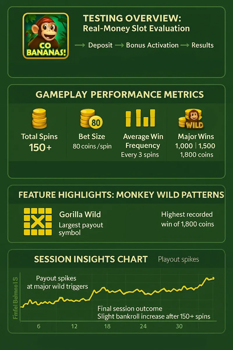 Real-Money Test Results infpgraphic