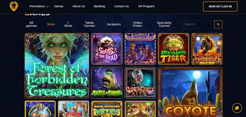 Golden Lion Casino Slots screenshot