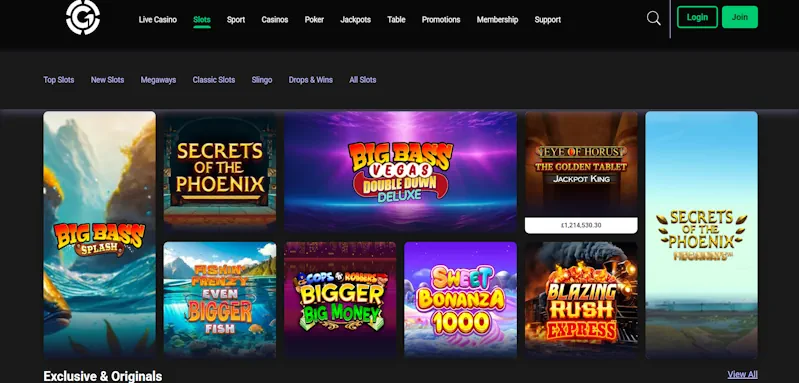 Grosvenor Casino Slots screenshot