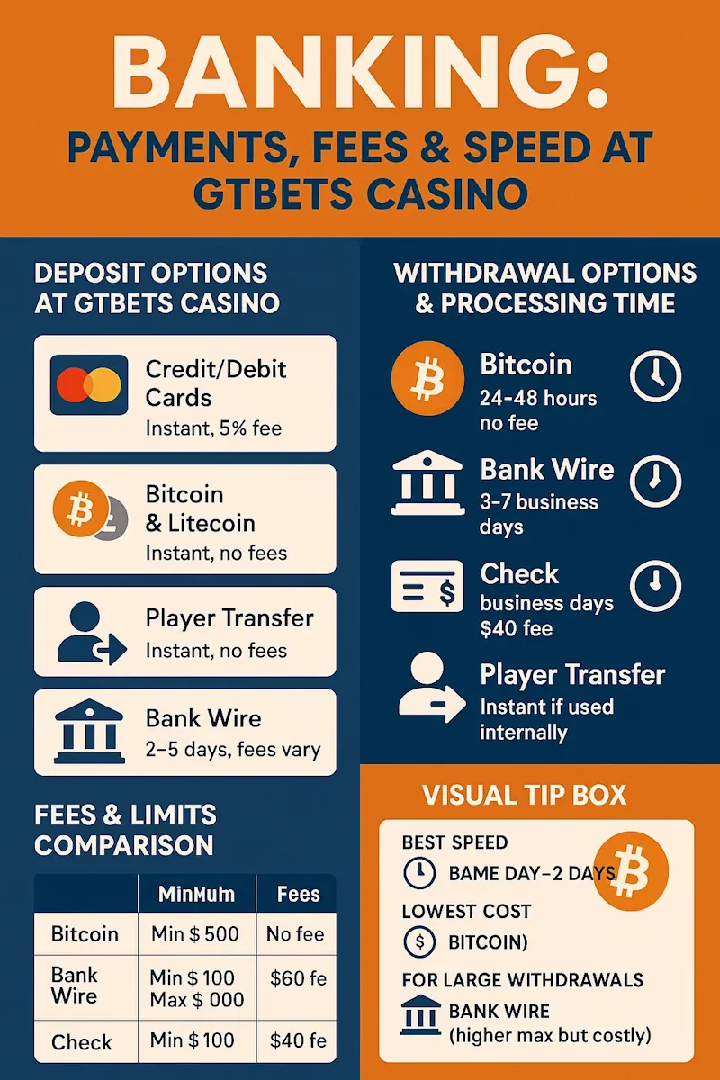 Banking infographic