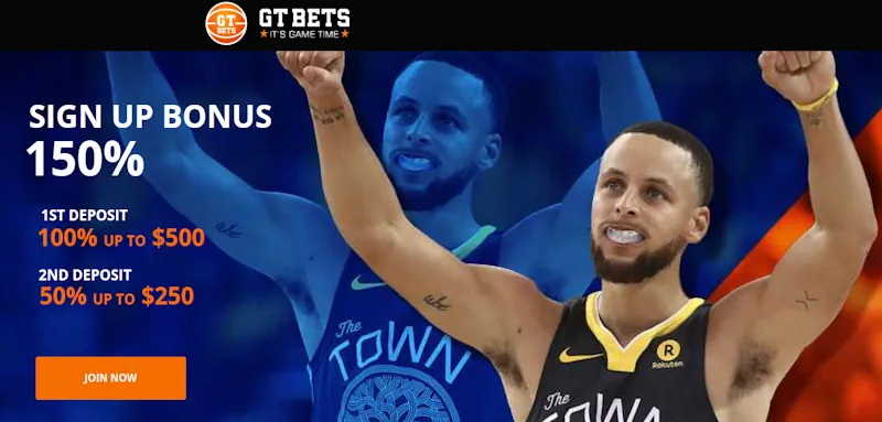GTBets Casino Welcome Bonus screenshot