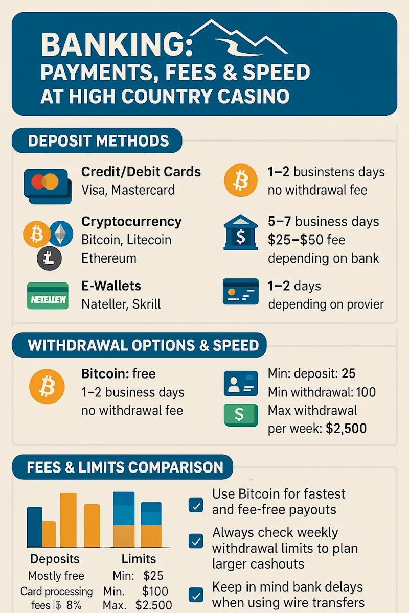 Banking infographic
