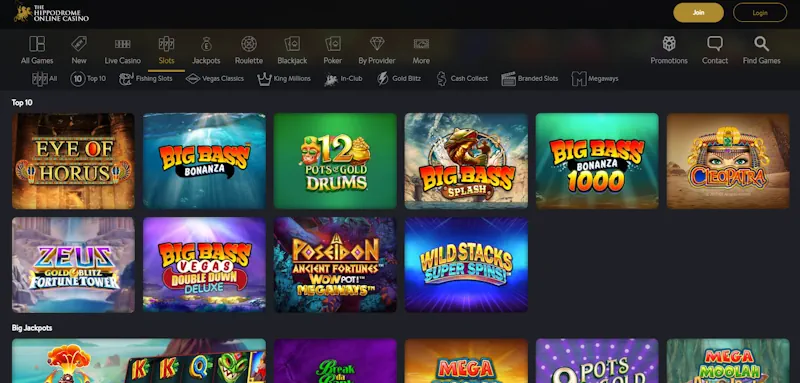 Hippodrome Casino Slots screenshot