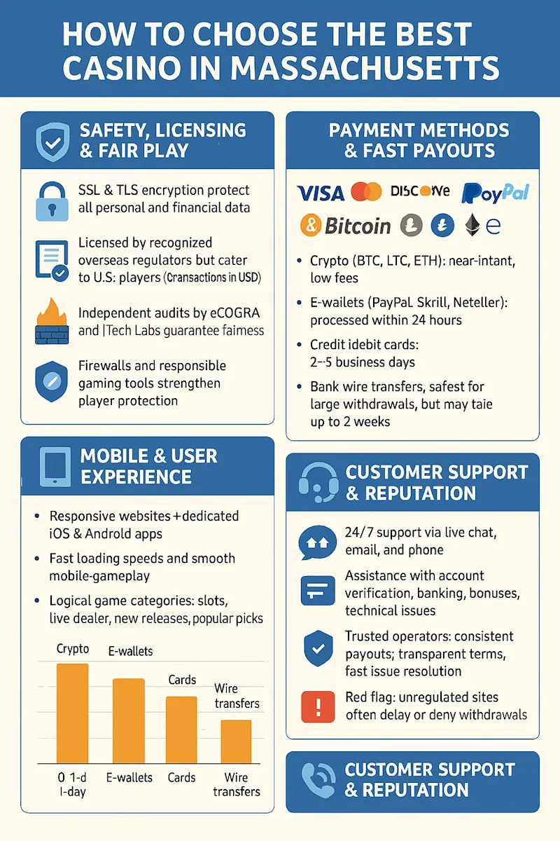 how to choose massachusetts infographic