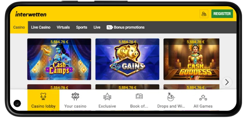 IW Casino Mobile Play screenshot