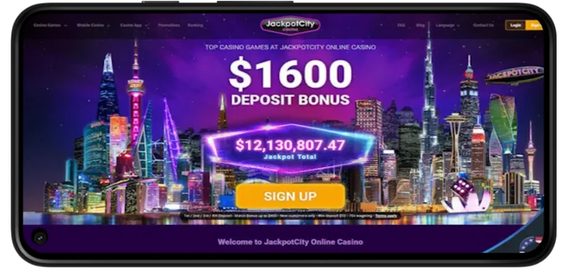 Super Slots Casino Welcome Bonus screenshot