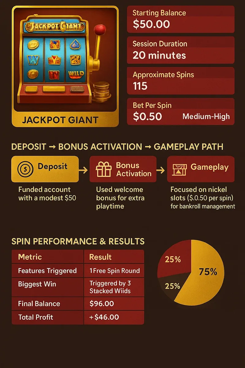 Real-Money Test Results infographic