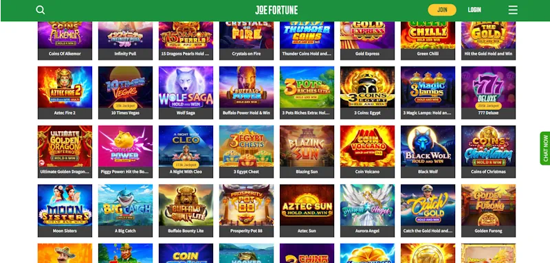 Joe Fortune Casino Slots screenshot