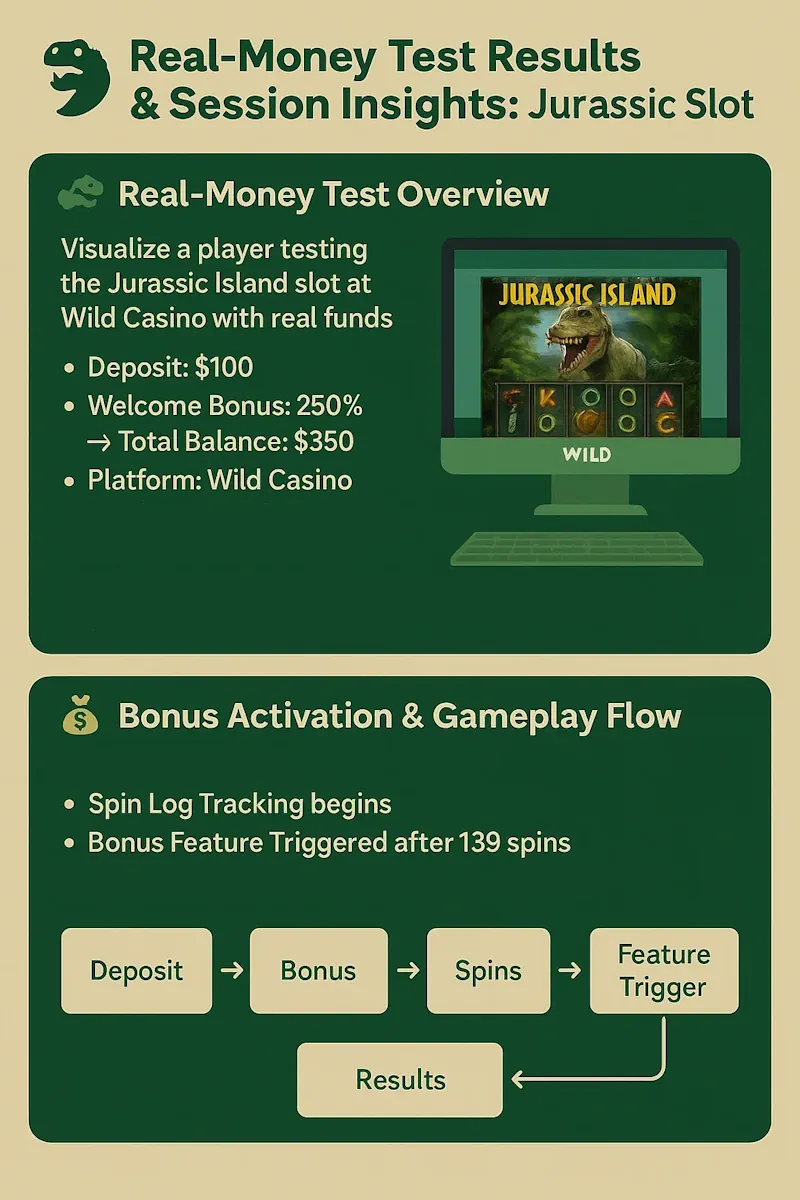 Real-Money Test Results infographic
